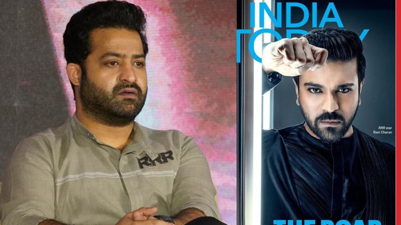 ఎన్టీఆర్ కి షాక్ ఇచ్చిన ఇండియా టుడే... ఆర్ ఆర్ ఆర్ స్టార్ అంటూ చరణ్ ఫోటో! ఎన్టీఆర్ కి షాక్ ఇచ్చిన ఇండియా టుడే... ఆర్ ఆర్ ఆర్ స్టార్ అంటూ చరణ్ ఫోటో!