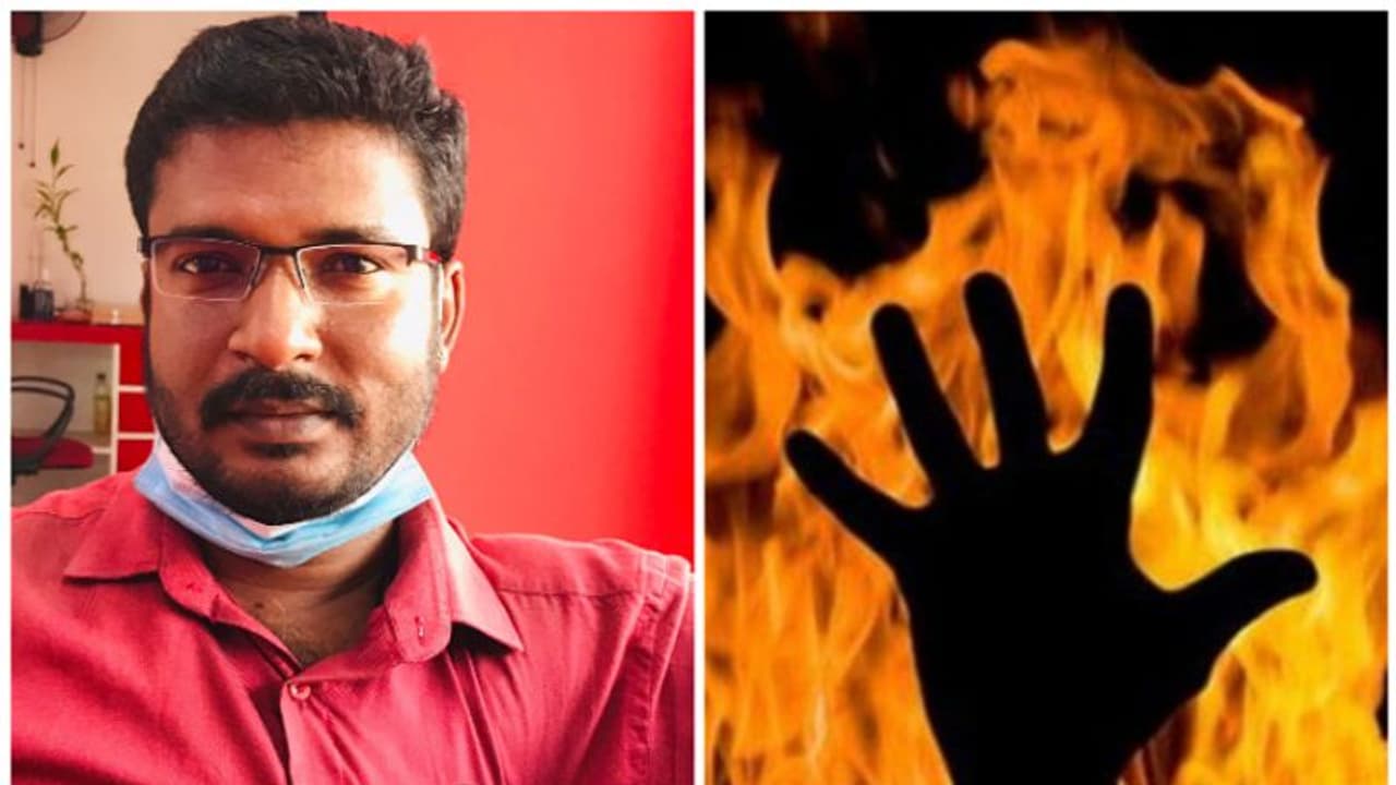 യുവാവ് പൊള്ളലേറ്റ് മരിച്ച നിലയിൽ അയൽവീട്ടിൽ; ആത്മഹത്യയാകാമെന്ന് പൊലീസ്, ദുരൂഹത യുവാവ് പൊള്ളലേറ്റ് മരിച്ച നിലയിൽ അയൽവീട്ടിൽ; ആത്മഹത്യയാകാമെന്ന് പൊലീസ്, ദുരൂഹത