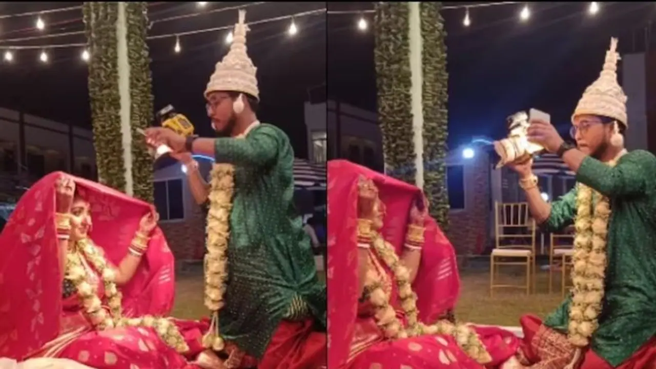 Viral Post : ಅಯ್ಯೋ, ಕ್ಯಾಮರಾಮನ್ ಮದ್ವೆಯಾದ್ರೆ ಕಥ ಇಷ್ಟೇ! Viral Post : ಅಯ್ಯೋ, ಕ್ಯಾಮರಾಮನ್ ಮದ್ವೆಯಾದ್ರೆ ಕಥ ಇಷ್ಟೇ!