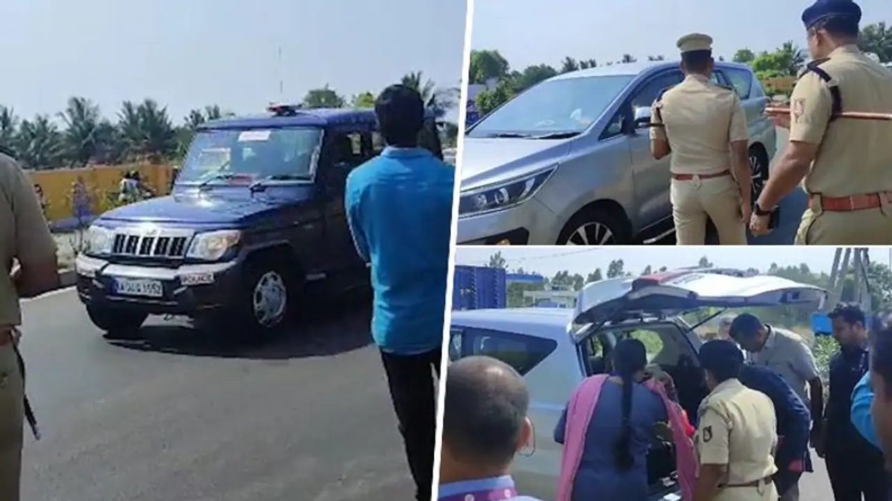 Karnataka Election 2023: Officials search CM Bommai's car in Chikkaballapura WATCH