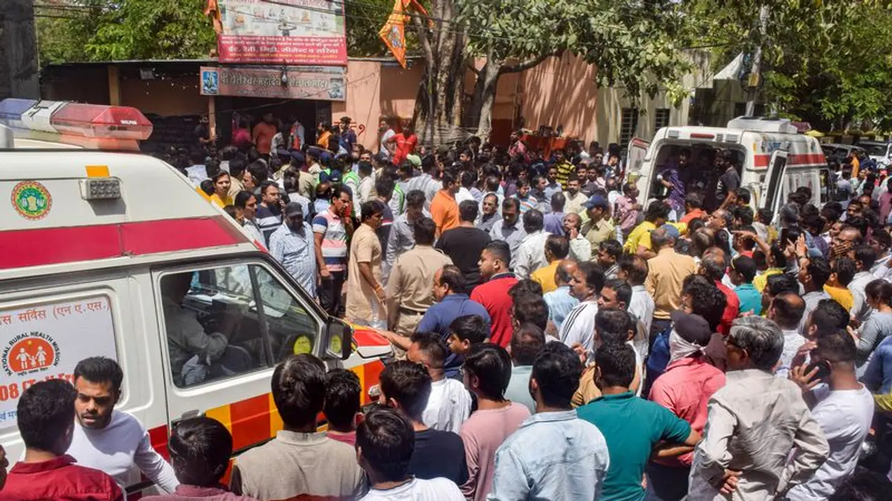 Indore temple tragedy: With a heavy heart, 8 grieving families donate body parts of deceased kin