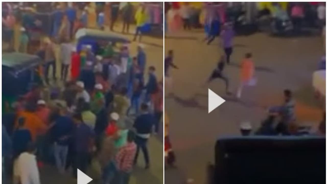 ചാർമിനാറിന് സമീപം രാമനവമി ആഘോഷത്തിനിടെ സംഘർഷം; വീഡിയോ പ്രചരിച്ചു, കേസെടുത്ത് പൊലീസ് ചാർമിനാറിന് സമീപം രാമനവമി ആഘോഷത്തിനിടെ സംഘർഷം; വീഡിയോ പ്രചരിച്ചു, കേസെടുത്ത് പൊലീസ്