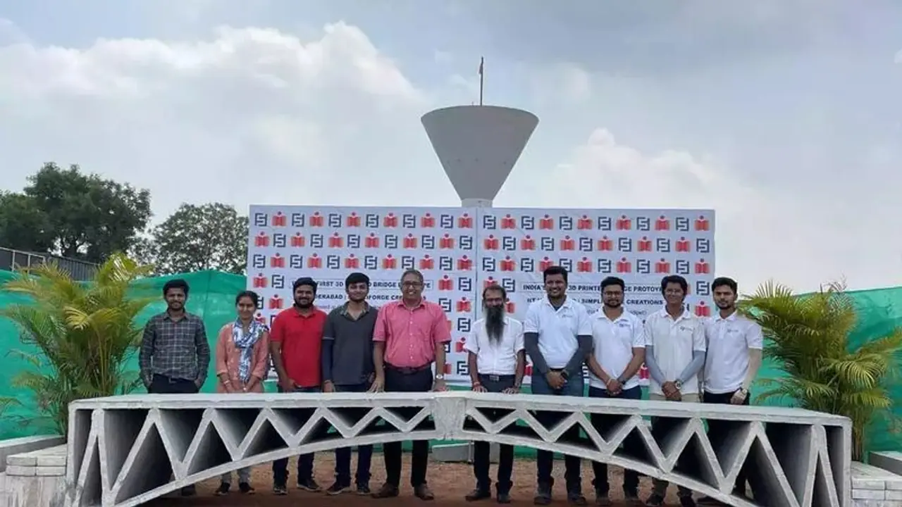 2 மணிநேரத்தில் பாலம் ரெடி! 3D பிரிண்டிங் மூலம் அசத்திய ஐஐடி சிவில் மாணவர்கள்! 2 மணிநேரத்தில் பாலம் ரெடி! 3D பிரிண்டிங் மூலம் அசத்திய ஐஐடி சிவில் மாணவர்கள்!