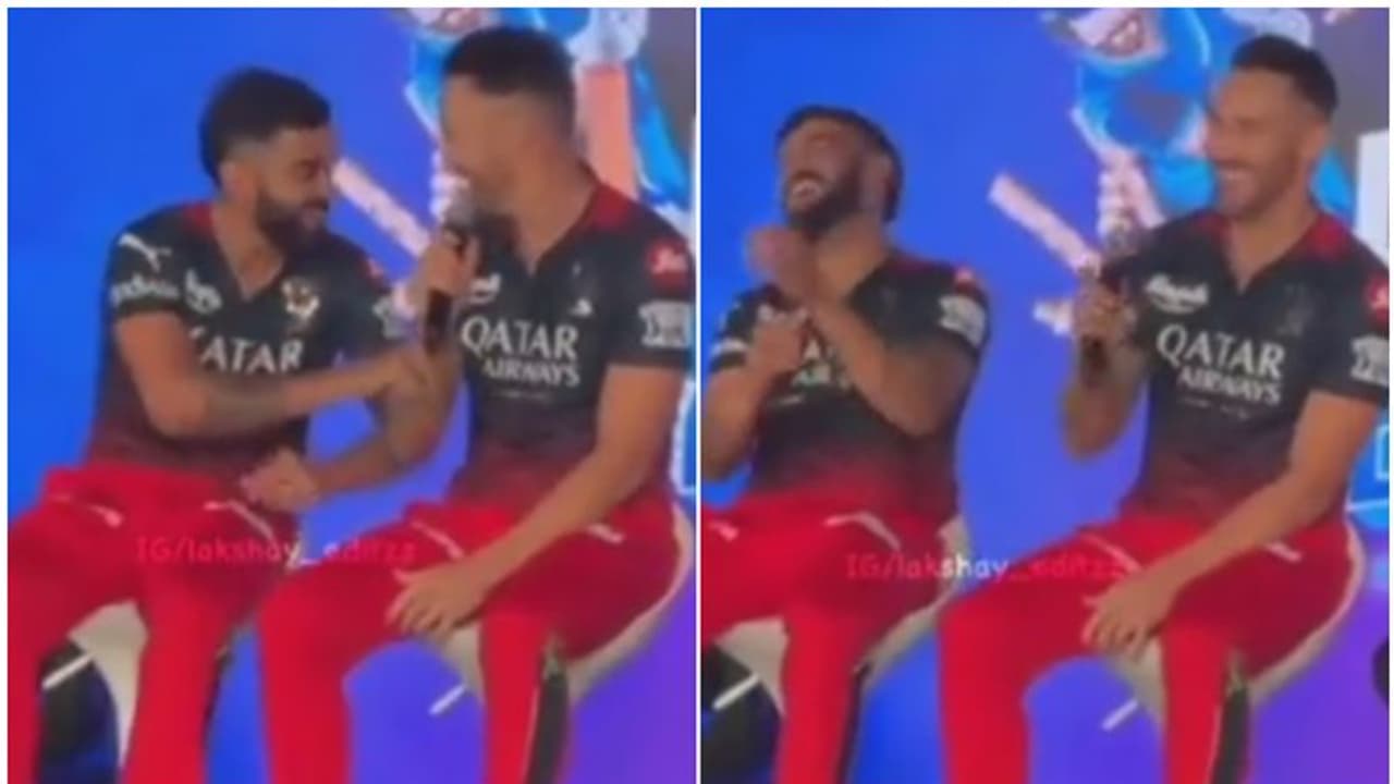 ഒരു ചെറിയ കയ്യബദ്ധം, നാറ്റിക്കല്ല്! ഡൂപ്ലസിയുടെ തെറ്റിപ്പോയ ഒറ്റ വാക്കിൽ ചിരിച്ചുമറിഞ്ഞ് ആരാധകർ, വീഡിയോ ഒരു ചെറിയ കയ്യബദ്ധം, നാറ്റിക്കല്ല്! ഡൂപ്ലസിയുടെ തെറ്റിപ്പോയ ഒറ്റ വാക്കിൽ ചിരിച്ചുമറിഞ്ഞ് ആരാധകർ, വീഡിയോ