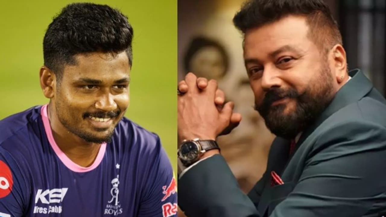സഞ്ജു സാംസണിനെ അനുകരിച്ച് ജയറാം; ഒപ്പം ഐപിഎല്ലിന് ആശംസയും; കയ്യടിച്ച് ആരാധകര്‍