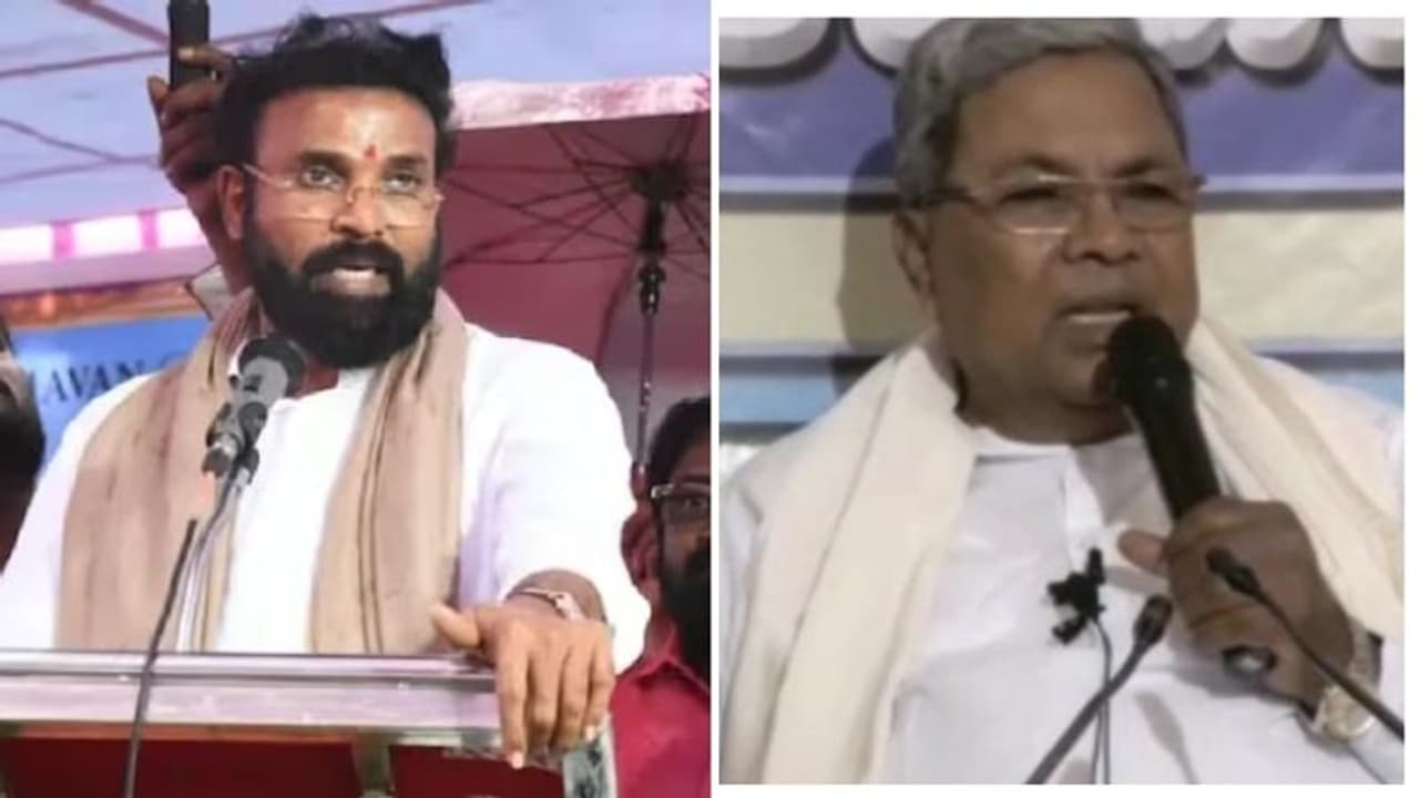 ಬಳ್ಳಾರಿಯಲ್ಲಿ ಇದ್ದಾನೆ ಒಬ್ಬ ಪೆದ್ದ ರಾಮುಲು.!: ಮೀಸಲಾತಿ ವಿಚಾರದಲ್ಲಿ ಸಿದ್ದರಾಮಯ್ಯ ಟೀಕೆ ಬಳ್ಳಾರಿಯಲ್ಲಿ ಇದ್ದಾನೆ ಒಬ್ಬ ಪೆದ್ದ ರಾಮುಲು.!: ಮೀಸಲಾತಿ ವಿಚಾರದಲ್ಲಿ ಸಿದ್ದರಾಮಯ್ಯ ಟೀಕೆ