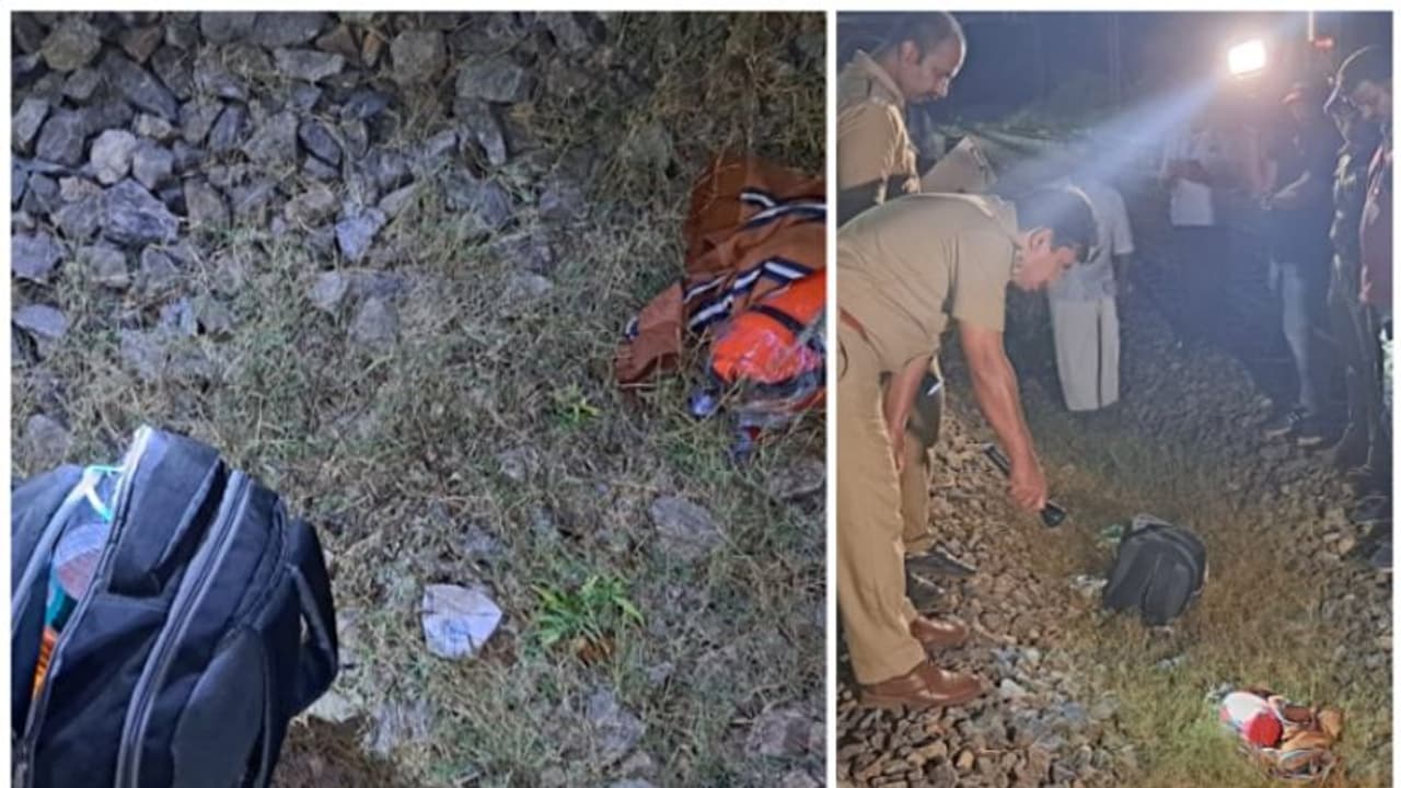 എലത്തൂർ റെയിൽവേ സ്റ്റേഷന് സമീപം ട്രാക്കിൽ ബാഗ്, ലഘുലേഖകളും മൊബൈലും പെട്രോളിന് സമാനമായ ദ്രാവകവും ബാഗിനുള്ളിൽ എലത്തൂർ റെയിൽവേ സ്റ്റേഷന് സമീപം ട്രാക്കിൽ ബാഗ്, ലഘുലേഖകളും മൊബൈലും പെട്രോളിന് സമാനമായ ദ്രാവകവും ബാഗിനുള്ളിൽ