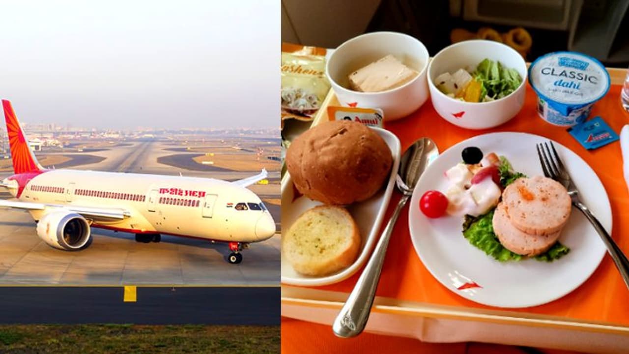 Air India revamps inflight menu for international flights; Check them out Air India revamps inflight menu for international flights; Check them out