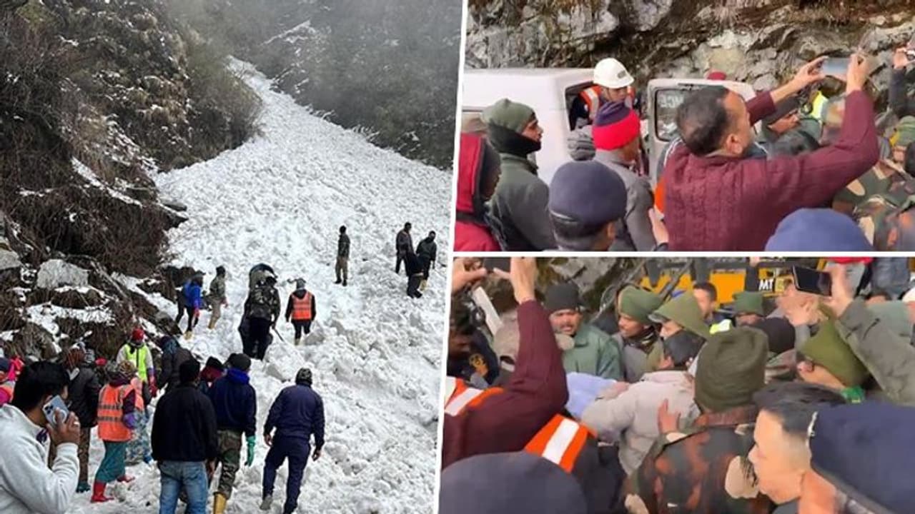 ಸಿಕ್ಕಿಂ ನಾಥುಲಾ ಪಾಸ್ ಬಳಿ ಹಿಮಾಪಾತ, 7 ಪ್ರವಾಸಿಗರ ಸಾವು 