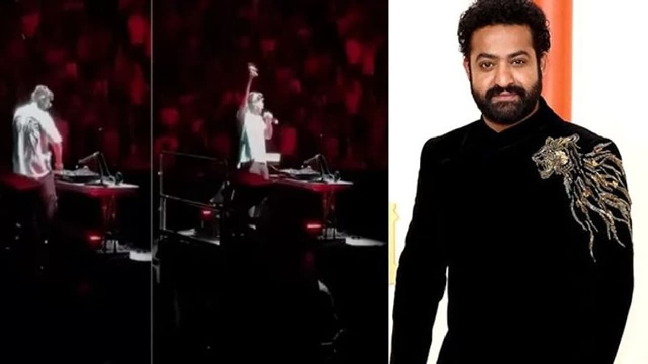 NTR30 పాటకు యూఎస్ లో రచ్చ రచ్చ చేసిన ఆడియన్స్ NTR30 పాటకు యూఎస్ లో రచ్చ రచ్చ చేసిన ఆడియన్స్