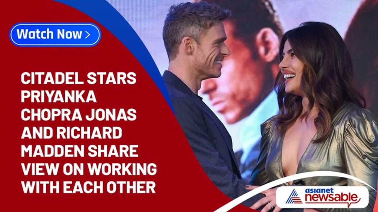 WATCH: Citadel stars Priyanka Chopra, Richard Madden reveal their on set equation WATCH: Citadel stars Priyanka Chopra, Richard Madden reveal their on set equation