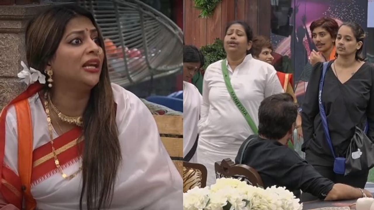 'ഗെയിം ഓൺ ചേച്ചി, നിങ്ങൾ കളിക്കുന്നത് വൃത്തികെട്ട രാഷ്ട്രീയം'; ടാസ്ക്കിനിടെ കലിപ്പായി ശോഭ 'ഗെയിം ഓൺ ചേച്ചി, നിങ്ങൾ കളിക്കുന്നത് വൃത്തികെട്ട രാഷ്ട്രീയം'; ടാസ്ക്കിനിടെ കലിപ്പായി ശോഭ