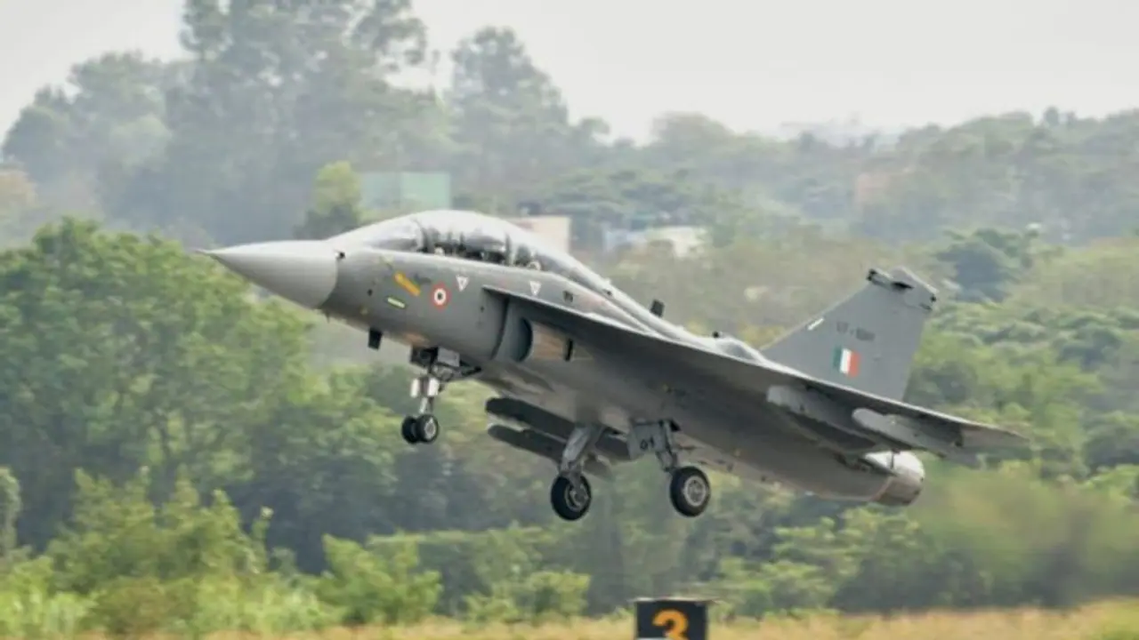 Big boost for LCA Tejas program; first series production LCA Trainer takes to the skies