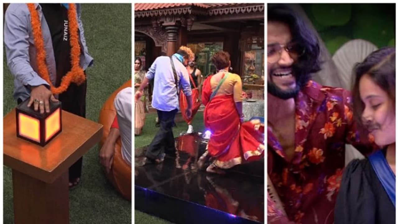 'മോഹന്ലാല് പോരെന്ന്' വിഷ്ണു, 'ഷൈന് വെറും ആക്ടെന്ന്' ജുനൈസ്: ടാസ്കിനിടെ ബസര് അടിച്ച് പകരം വീട്ടല്.! 'മോഹന്ലാല് പോരെന്ന്' വിഷ്ണു, 'ഷൈന് വെറും ആക്ടെന്ന്' ജുനൈസ്: ടാസ്കിനിടെ ബസര് അടിച്ച് പകരം വീട്ടല്.!