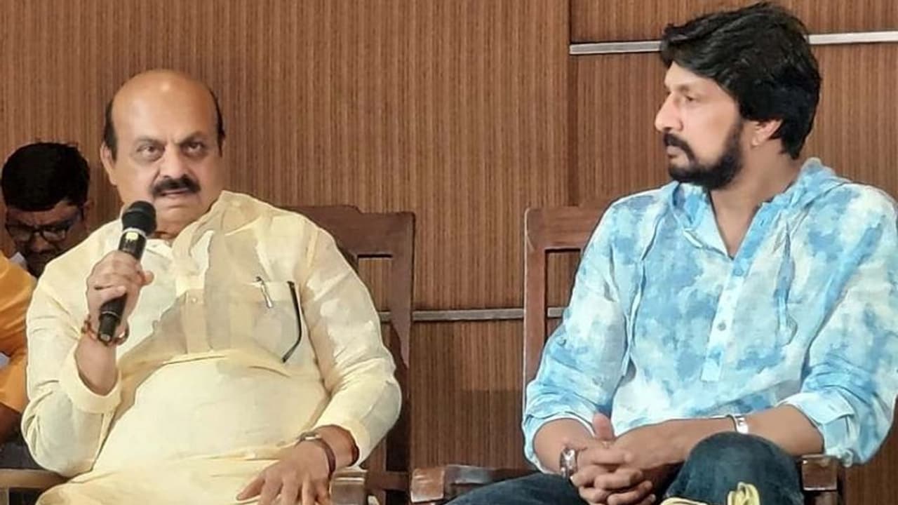 ಸುದೀಪ್‌ ಬೆಂಬಲದಿಂದ ಬಿಜೆಪಿಗೆ ದೊಡ್ಡ ಬಲ: ಸಿಎಂ ಬೊಮ್ಮಾಯಿ