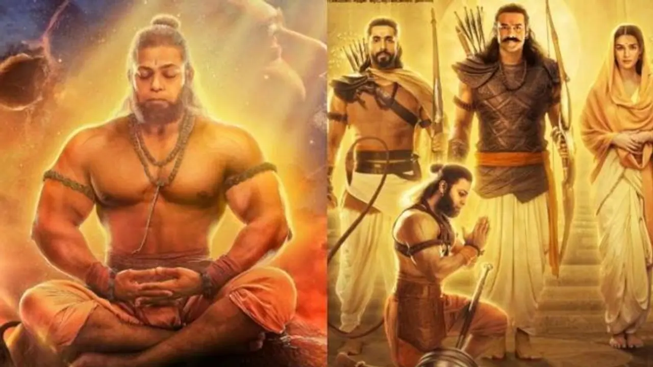 அனுமன் ஜெயந்திக்காக ‘ஆதி புருஷ்’ படக்குழு வெளியிட்ட ஸ்பெஷல் போஸ்டர் பிரபாஸ் வேறலெவல்ல இருக்காரே..!