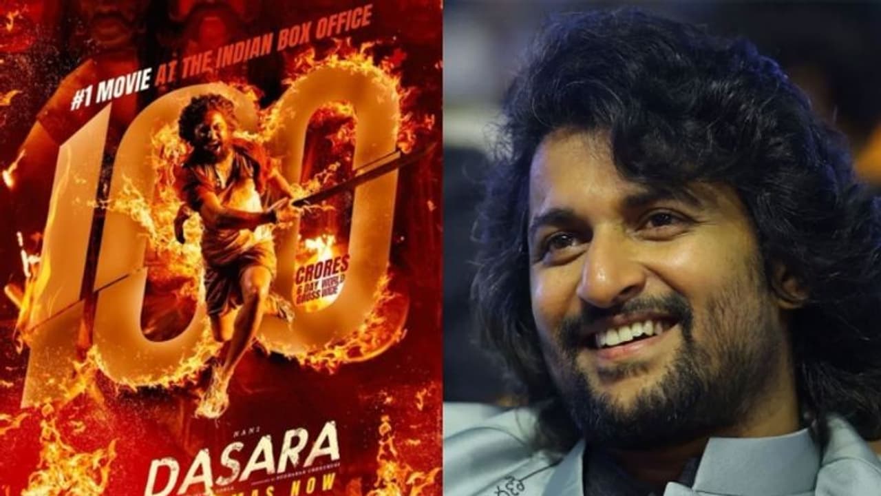 ഒരാഴ്ചയിൽ 100 കോടി, ബോക്സ് ഓഫീസിൽ മാസായി 'ദസറ'; അണിയറക്കാർക്ക് 10 ​ഗ്രാം സ്വർണം സമ്മാനം