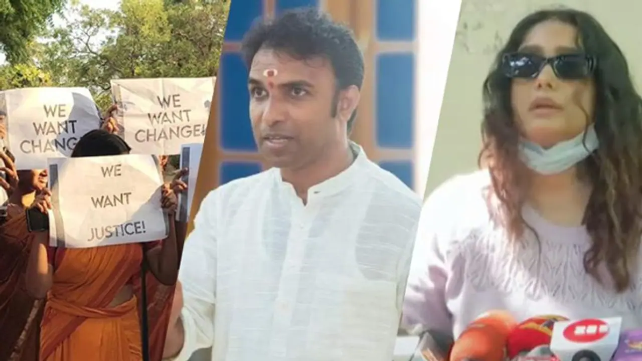 கலாஷேத்ரா விவகாரத்தில் அரசியல் நடக்கிறது... ஹரி பத்மன் சிறந்த ஆசிரியர் பிக்பாஸ் அபிராமி பரபரப்பு பேட்டி