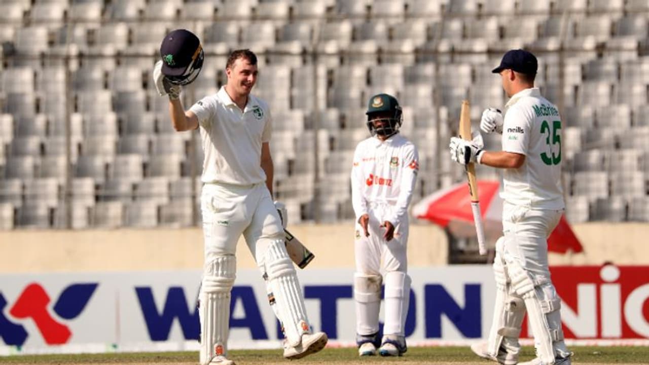 ബംഗ്ലാദേശ് വിറയ്ക്കുന്നു! ധാക്കയില്‍ അയര്‍ലന്‍ഡിന്റെ തിരിച്ചുവരവ്; ടെസ്റ്റ് ആവേകരമായ അന്ത്യത്തിലേക്ക്