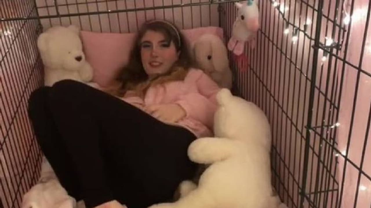 സമാധാനം കിട്ടുന്നത് പട്ടിക്കൂട്ടിൽ കിടന്നുറങ്ങുമ്പോഴെന്ന് യുവതി, കളിയാക്കി സോഷ്യൽ മീഡിയ