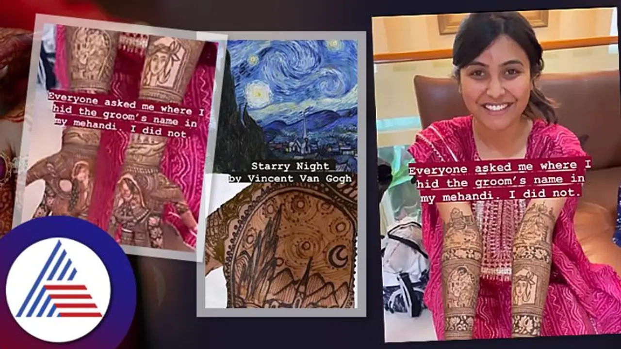 Viral Video : ವರನ ಹೆಸರಿನ ಬದಲು ಈ ವಧು ಮೆಹಂದಿಯಲ್ಲಿ ಬರೆದುಕೊಂಡಿದ್ದೇ ಬೇರೆ!?