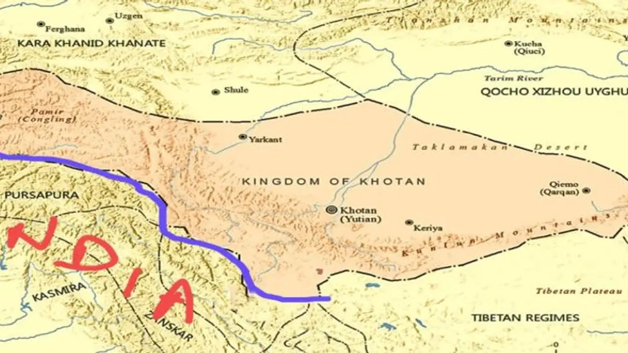 India China relations: Khotan as a Sanskritic outpost India China relations: Khotan as a Sanskritic outpost
