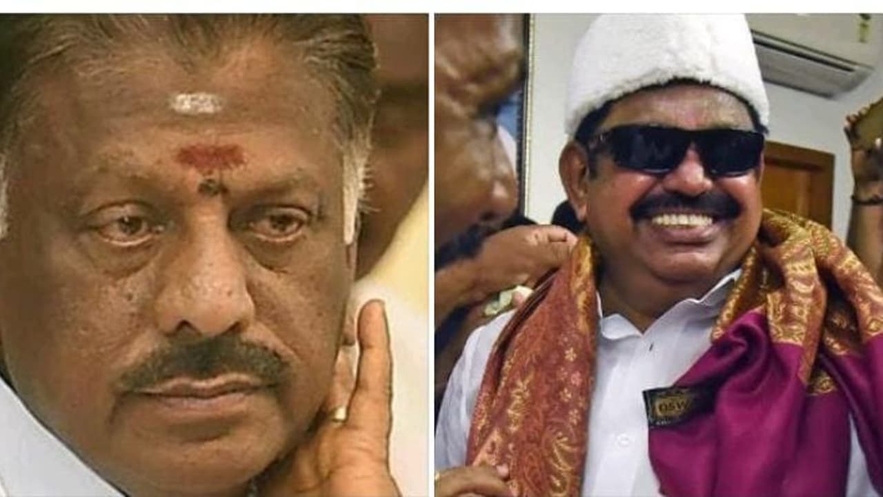 எம்ஜிஆர் குல்லா,கண்ணாடியோடு எடப்பாடி பழனிசாமி..! ஓ.பன்னீர் செல்வத்தின் ரியாக்‌ஷன் என்ன தெரியுமா..?