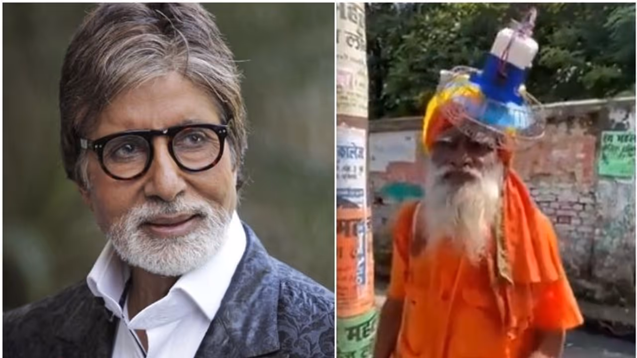 ತಲೆಗೆ ಫ್ಯಾನ್ ಕಟ್ಟಿಕೊಂಡು ಓಡಾಟ; ವಿಡಿಯೋಗೆ ಫಿದಾ ಆದ ಅಮಿತಾಭ್ ಬಚ್ಚನ್ ಹೇಳಿದ್ದೇನು?