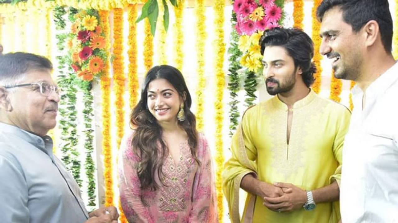 റൊമാന്റിക് ഫാന്റസി ചിത്രവുമായി രശ്മിക മന്ദാന, 'റെയിൻബോ' ആരംഭിച്ചു റൊമാന്റിക് ഫാന്റസി ചിത്രവുമായി രശ്മിക മന്ദാന, 'റെയിൻബോ' ആരംഭിച്ചു