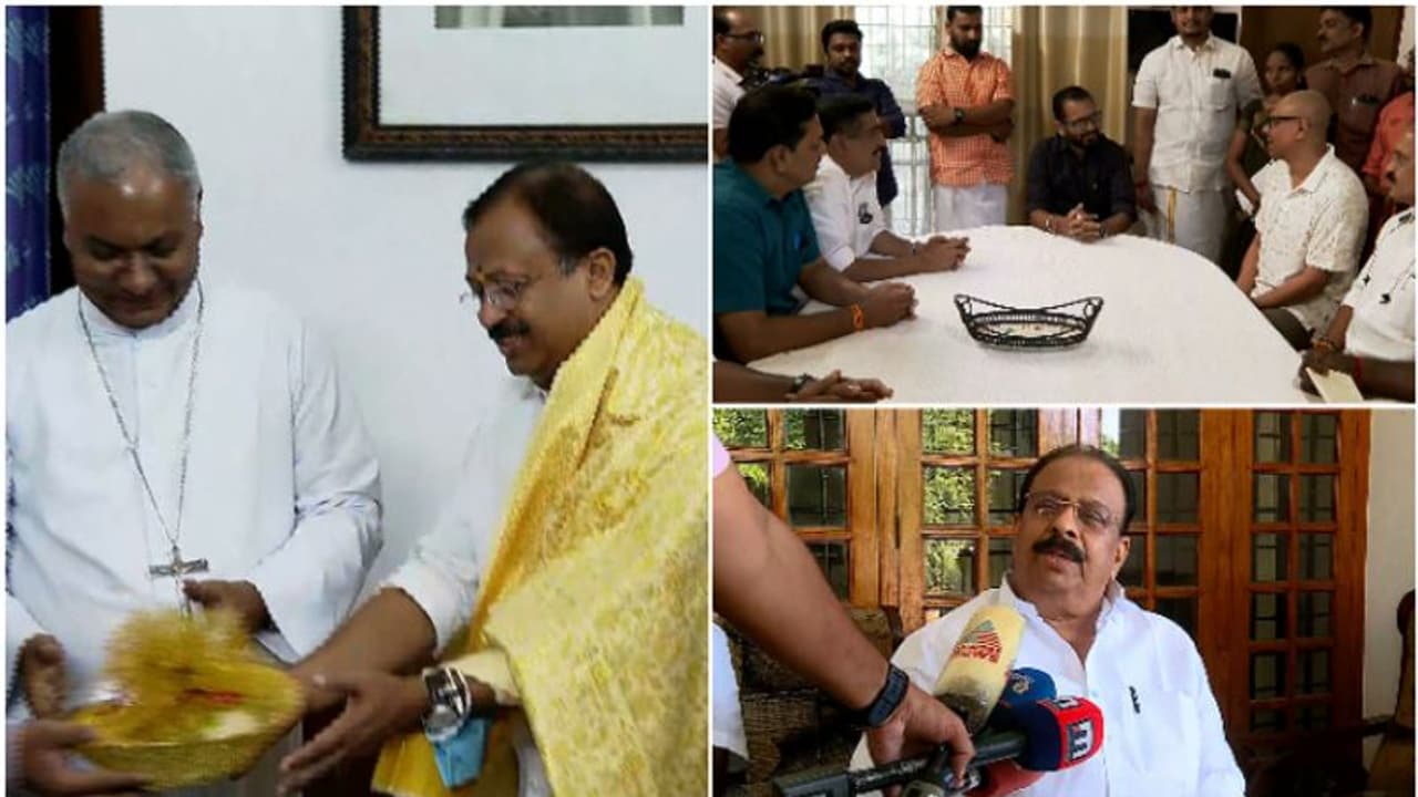 'കർണ്ണാടകയിൽ ക്രൈസ്തവര്ക്ക് ഭീഷണി,കേരളത്തിൽ ഗൃഹ സന്ദർശനം' ബിജെപിയുടെ നടപടി കാപട്യം എന്ന് കെ സുധാകരൻ 'കർണ്ണാടകയിൽ ക്രൈസ്തവര്ക്ക് ഭീഷണി,കേരളത്തിൽ ഗൃഹ സന്ദർശനം' ബിജെപിയുടെ നടപടി കാപട്യം എന്ന് കെ സുധാകരൻ