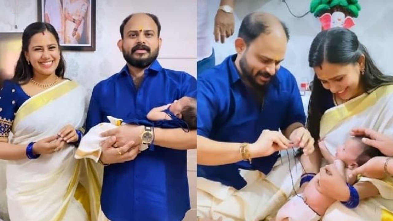 'അങ്ങനെ ഞങ്ങടെ ചെക്കന്റെ 28കെട്ട് കഴിഞ്ഞു', വിശേഷങ്ങളുമായി ദേവികയും വിജയ്‍യും