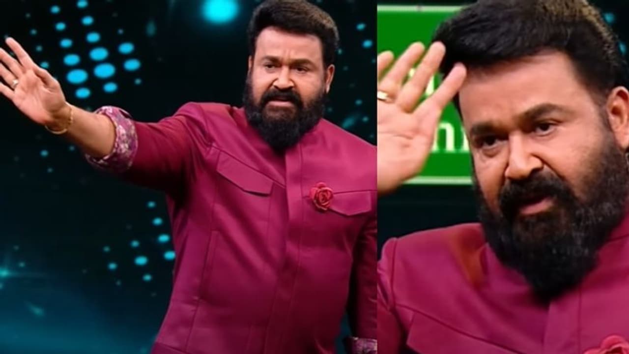 'ഈ ഷോ ഞാന് ഇവിടെവച്ച് അവസാനിപ്പിക്കുകയാണ്'; ബിഗ് ബോസില് മത്സരാര്ഥികളെ ഞെട്ടിച്ച് മോഹന്ലാല് 'ഈ ഷോ ഞാന് ഇവിടെവച്ച് അവസാനിപ്പിക്കുകയാണ്'; ബിഗ് ബോസില് മത്സരാര്ഥികളെ ഞെട്ടിച്ച് മോഹന്ലാല്