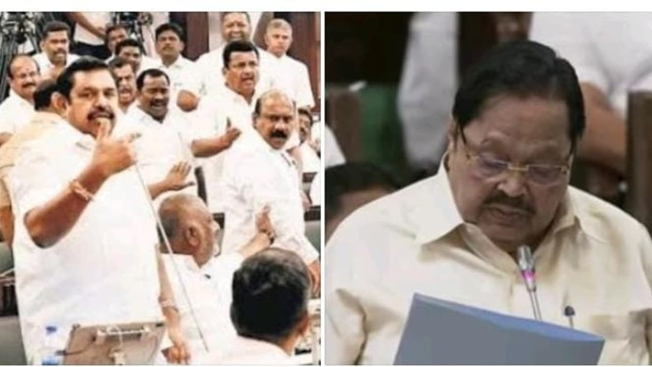 ஆயிரம் முறை பேசி உள்ளேன் ஒரு முறை கூட என் முகத்தை காட்டவில்லை..!எடப்பாடிக்கு பதிலடி கொடுத்த துரைமுருகன்