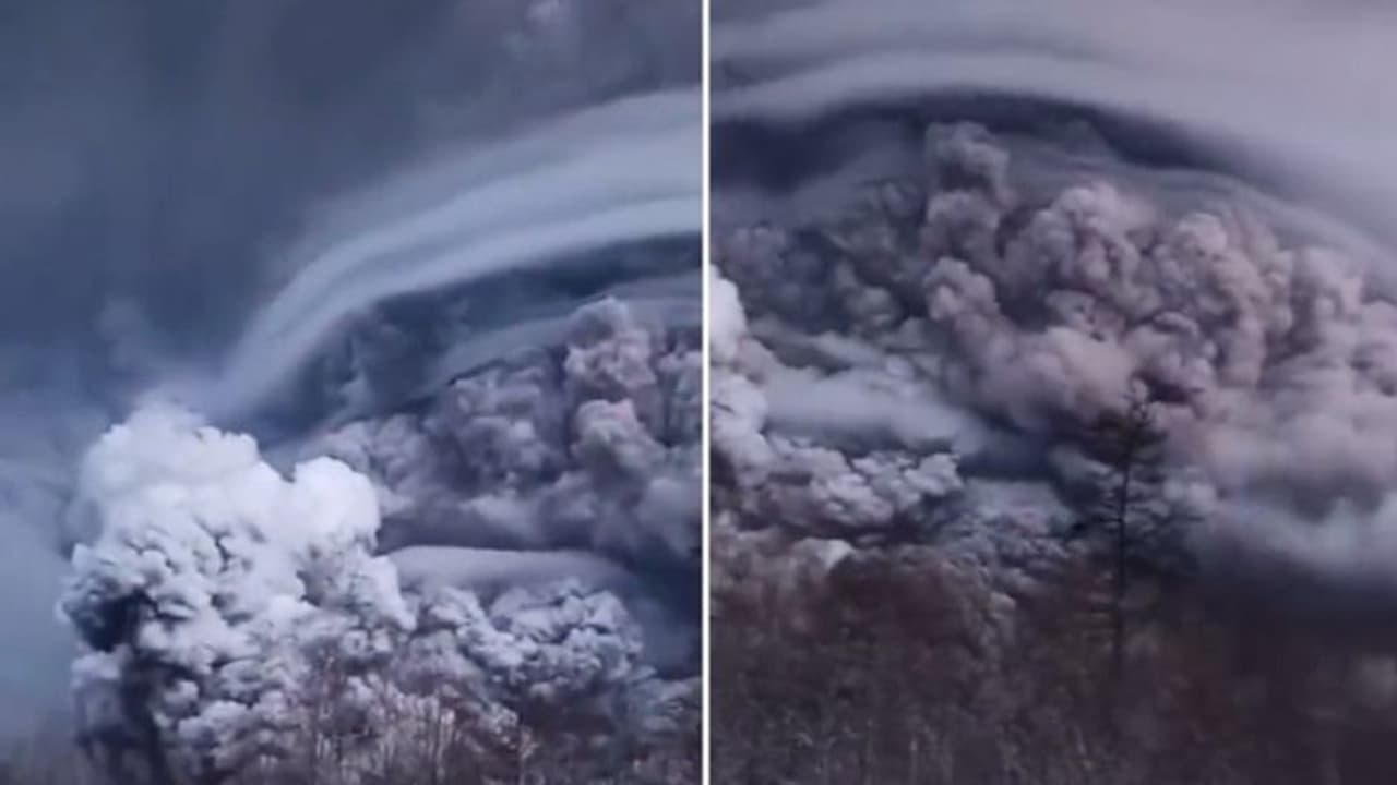 Watch: Russia's most active volcano erupts, sends ash plume 10 kms high