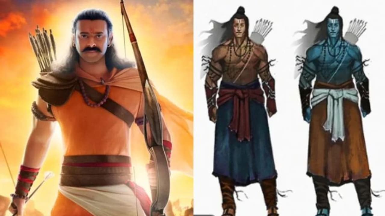 രാമന്റെ വേഷം കോപ്പിയടി; പ്രഭാസിന്റെ 'ആദിപുരുഷി'നെതിരെ ആര്‍ട്ടിസ്റ്റ്