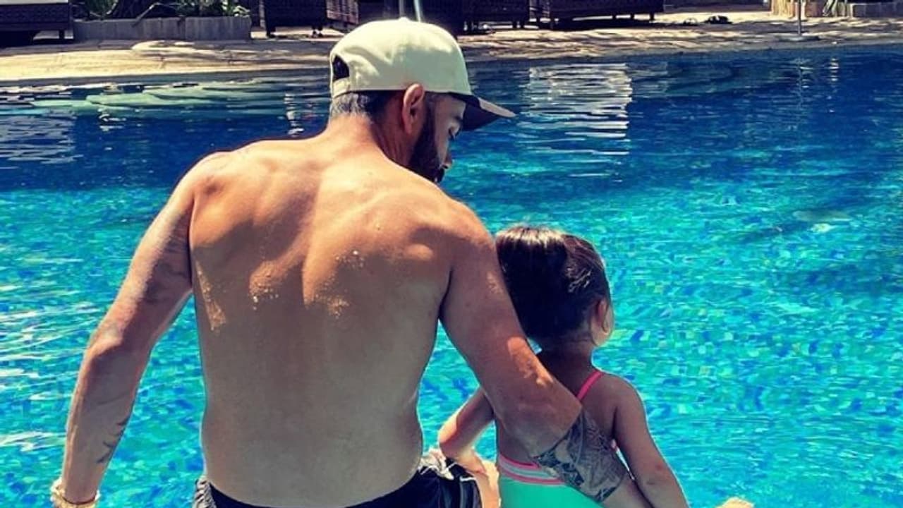 IPL 2023: Day after RCB's loss to LSG, Virat Kohli enjoys pool time with daughter Vamika