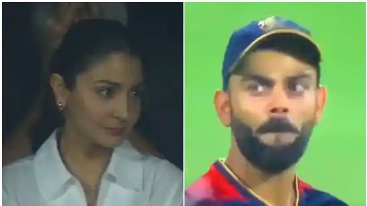 സഹിക്കാനാവാത്ത ദുഖത്തോടെ നോക്കുന്ന കോലി; തോൽവി വിശ്വസിക്കാനാവാതെ കണ്ണുകൾ നിറഞ്ഞ് അനൂഷ്ക, ആരാധകർ സങ്കടത്തിൽ