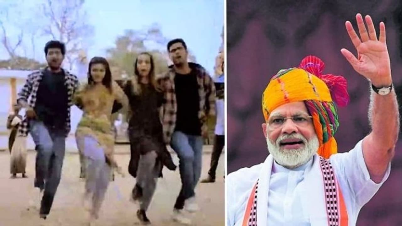 BJP election campaign song: இனி நாட்டு நாட்டு கிடையாது... “மோடி மோடி தான்” பாஜகவின் தேர்தல் பிரச்சார பாடல்