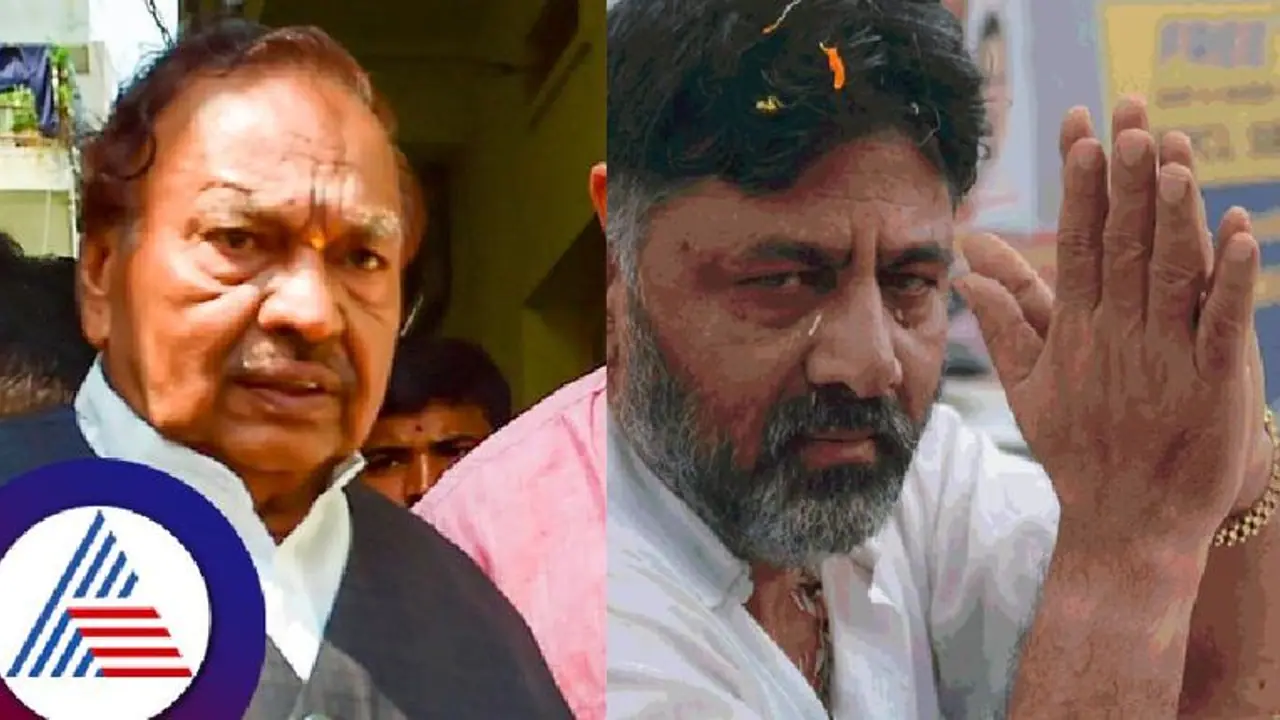 ಚುನಾವಣೆ ನಿವೃತ್ತಿ ಘೋಷಣೆ: ಈಶ್ವರಪ್ಪರದು ‘ಲವ್ ಲೆಟರ್' ಎಂದ ಡಿಕೆಶಿ ಚುನಾವಣೆ ನಿವೃತ್ತಿ ಘೋಷಣೆ: ಈಶ್ವರಪ್ಪರದು ‘ಲವ್ ಲೆಟರ್' ಎಂದ ಡಿಕೆಶಿ