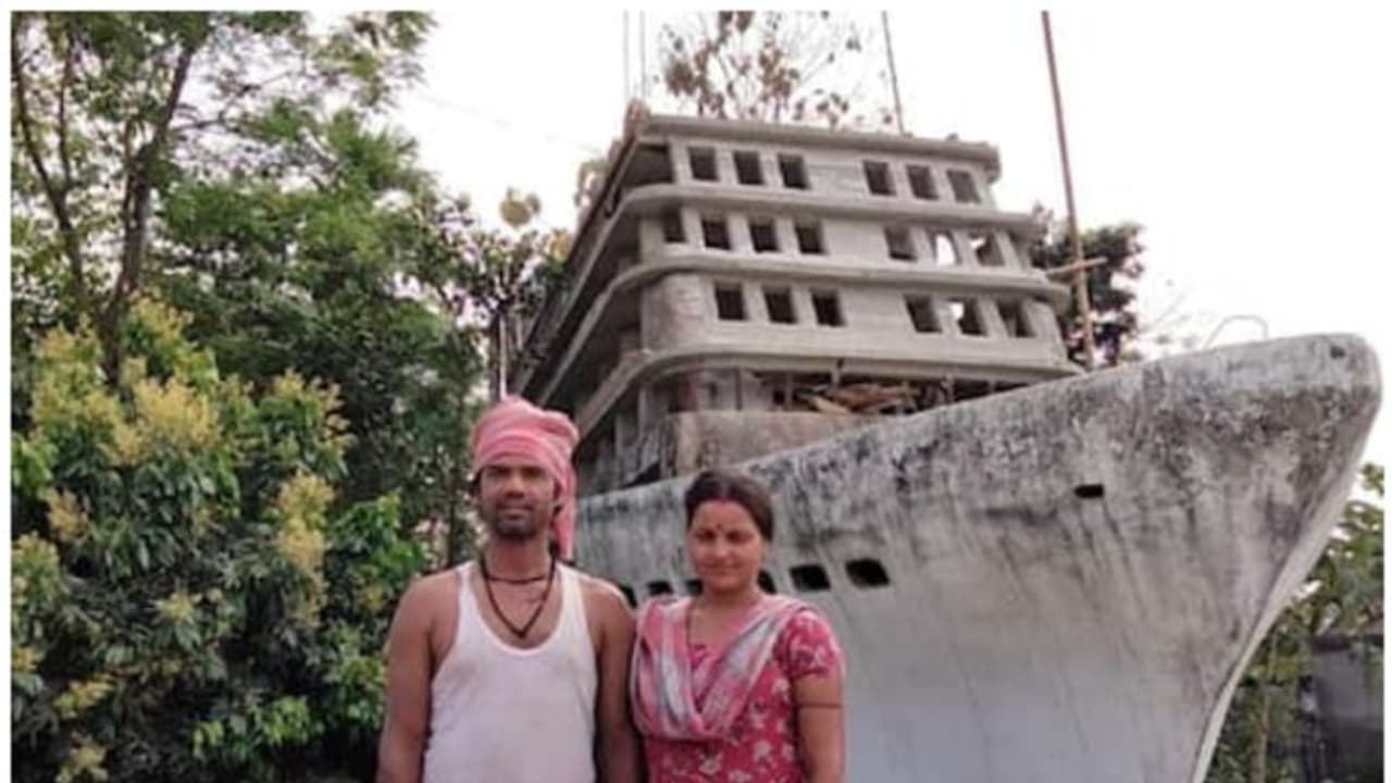 ടൈറ്റാനിക് വീട്; സ്വപ്നഭവനം, സ്വന്തമായി പണിതൊരു കര്‍ഷകന്‍ ! 