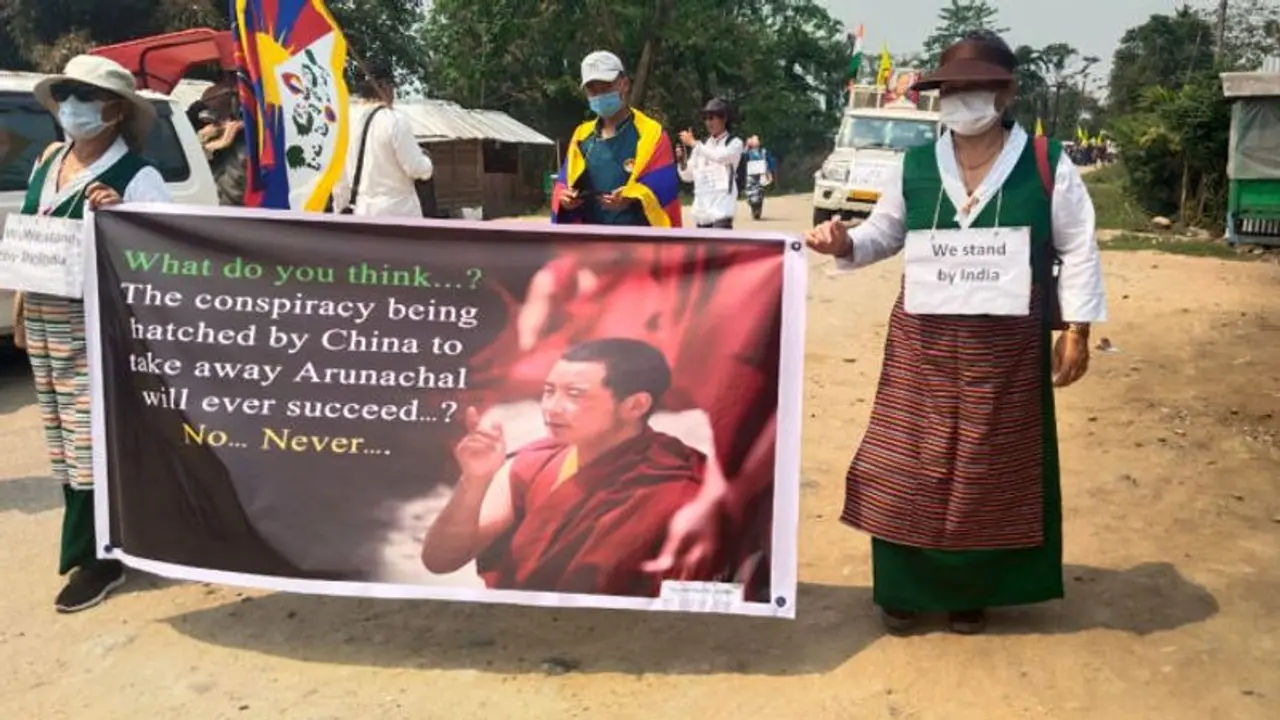 'We stand by India...' Anti China protests in Arunachal Pradesh (WATCH) 'We stand by India...' Anti China protests in Arunachal Pradesh (WATCH)