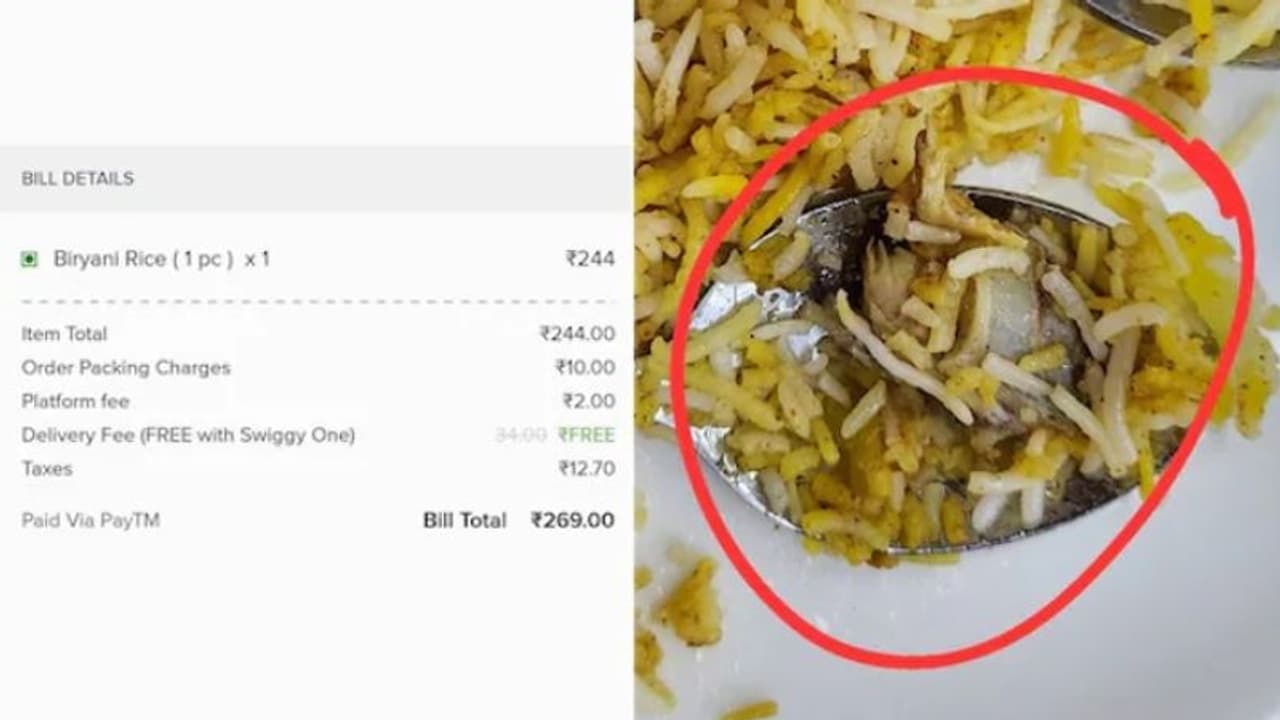 വെജ് ഭക്ഷണം ഓര്‍ഡര്‍ ചെയ്തു; കഴിച്ചുകൊണ്ടിരിക്കെ യുവതിക്ക് കിട്ടിയത്...