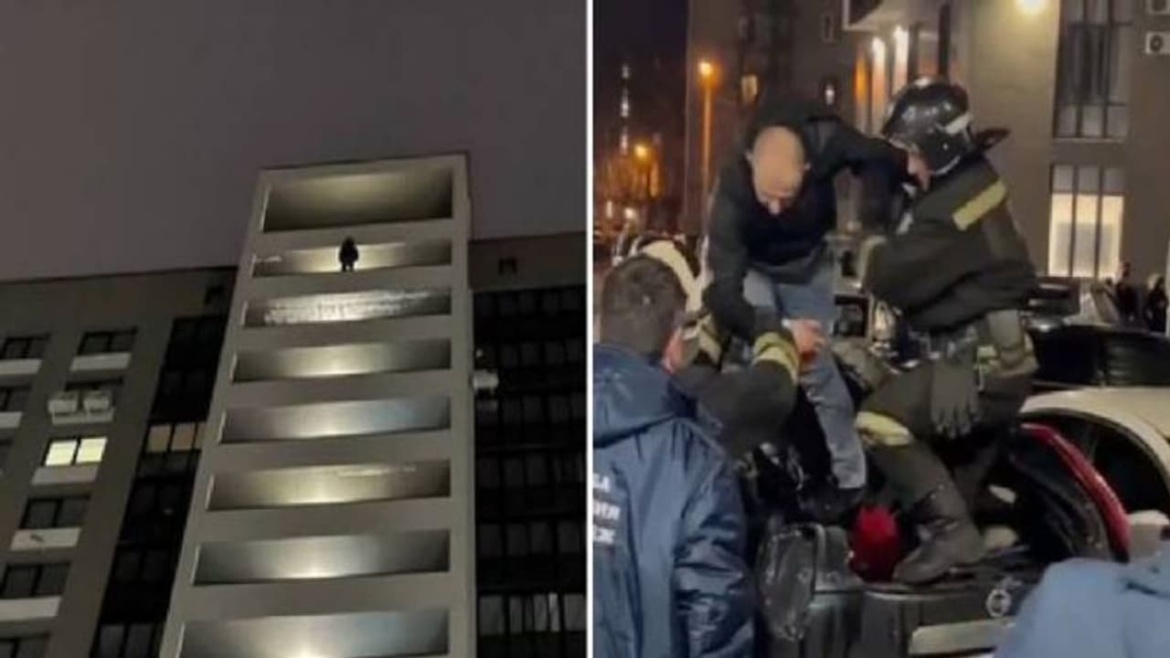 Viral video: 19 ാം നിലയിൽ നിന്നും താഴേക്ക്, വീണത് കാറിന്റെ മുകളിൽ, പിന്നെ നടന്നത് അത്ഭുതം