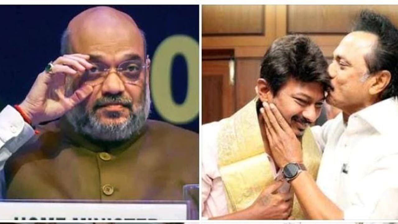 அமித்ஷா பெயரை கூறியது ஏன்.? மகன் என்பதால் உதயநிதி செய்த தவறை ஸ்டாலின் நியாயப்படுத்த கூடாது.! பாஜக ஆவேசம் அமித்ஷா பெயரை கூறியது ஏன்.? மகன் என்பதால் உதயநிதி செய்த தவறை ஸ்டாலின் நியாயப்படுத்த கூடாது.! பாஜக ஆவேசம்