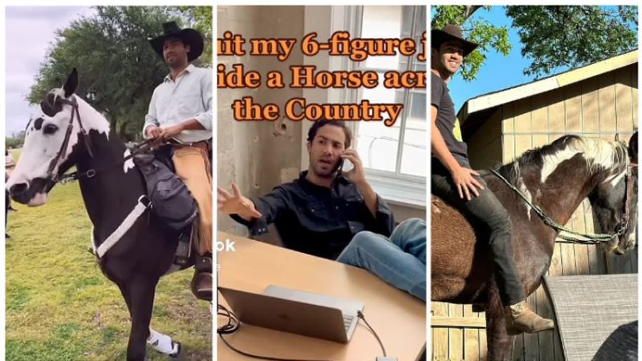 കുതിരപ്പുറത്ത് 100 ദിവസം കൊണ്ട് രാജ്യം മൊത്തം കറങ്ങാന്‍ ആറക്ക ശമ്പളമുള്ള ജോലി രാജിവച്ച് യുവാവ് !