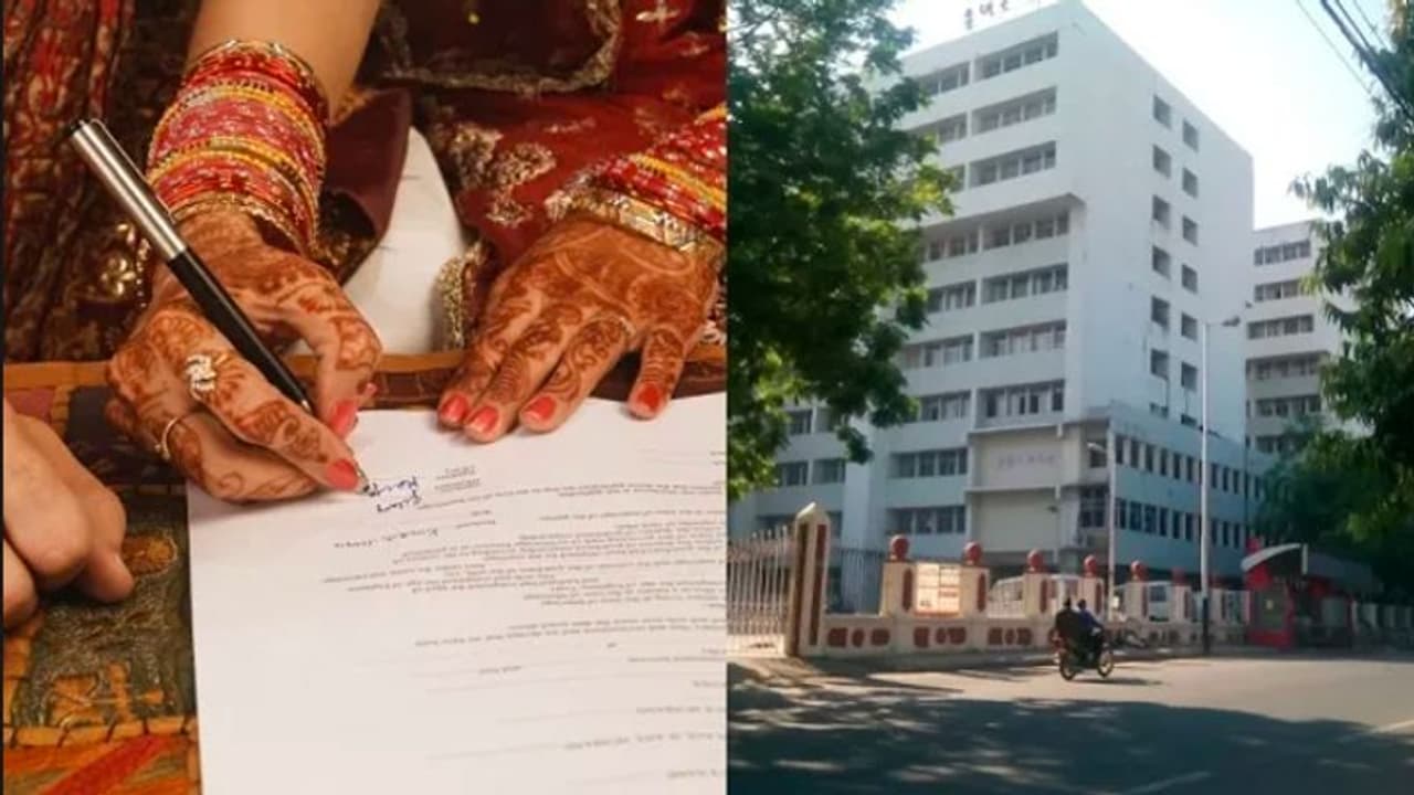 ಹಿಂದೂ ಗೆಳೆಯನೊಂದಿಗೆ ಓಡಿದ ಮುಸ್ಲಿಂ ಯುವತಿ: ಮದ್ವೆ ರಿಜಿಸ್ಟ್ರೇಷನ್ ಕಚೇರಿಯಲ್ಲಿ ಸಂಬಂಧಿಕರ ಗಲಾಟೆ ಹಿಂದೂ ಗೆಳೆಯನೊಂದಿಗೆ ಓಡಿದ ಮುಸ್ಲಿಂ ಯುವತಿ: ಮದ್ವೆ ರಿಜಿಸ್ಟ್ರೇಷನ್ ಕಚೇರಿಯಲ್ಲಿ ಸಂಬಂಧಿಕರ ಗಲಾಟೆ