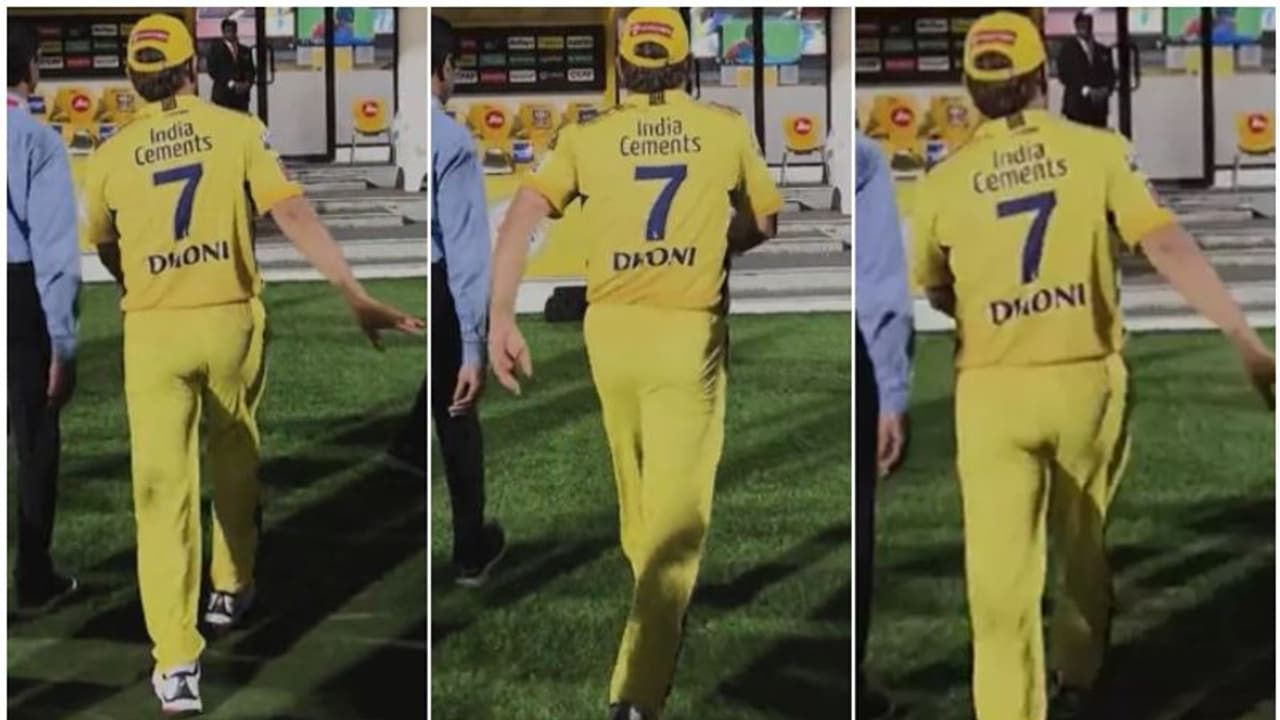 കഠിനമായ മുട്ട് വേദന സഹിച്ച് സിക്സുകൾ പറത്തിയ ധോണി; കളം വിട്ടത് മുടന്തികൊണ്ട്, ആരാധകരെ കരയിച്ച് വീഡിയോ
