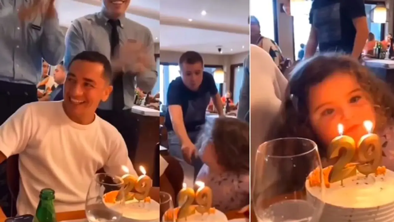 ಅಪರಿಚಿತನ ಹುಟ್ಟುಹಬ್ಬವನ್ನು ಸೆಲೆಬ್ರೆಟ್‌ ಮಾಡಿದ ಆಟಿಸಂ ಪುಟಾಣಿ: ವಿಡಿಯೋ ವೈರಲ್