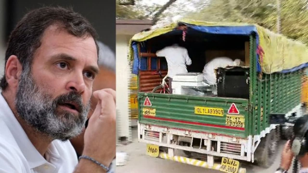 அரசு பங்களாவை காலி செய்தார் ராகுல் காந்தி... எம்பர் சாலையில் உள்ள உள்ள வேறொரு பங்களாவில் குடியேறுவதாக தகவல்!!