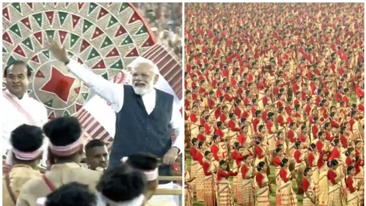 ಏಕಕಾಲದಲ್ಲಿ 11 ಸಾವಿರ ಕಲಾವಿದರಿಂದ ಬಿಹು ನೃತ್ಯ, ಗಿನ್ನೆಸ್‌ ವಿಶ್ವದಾಖಲೆ!